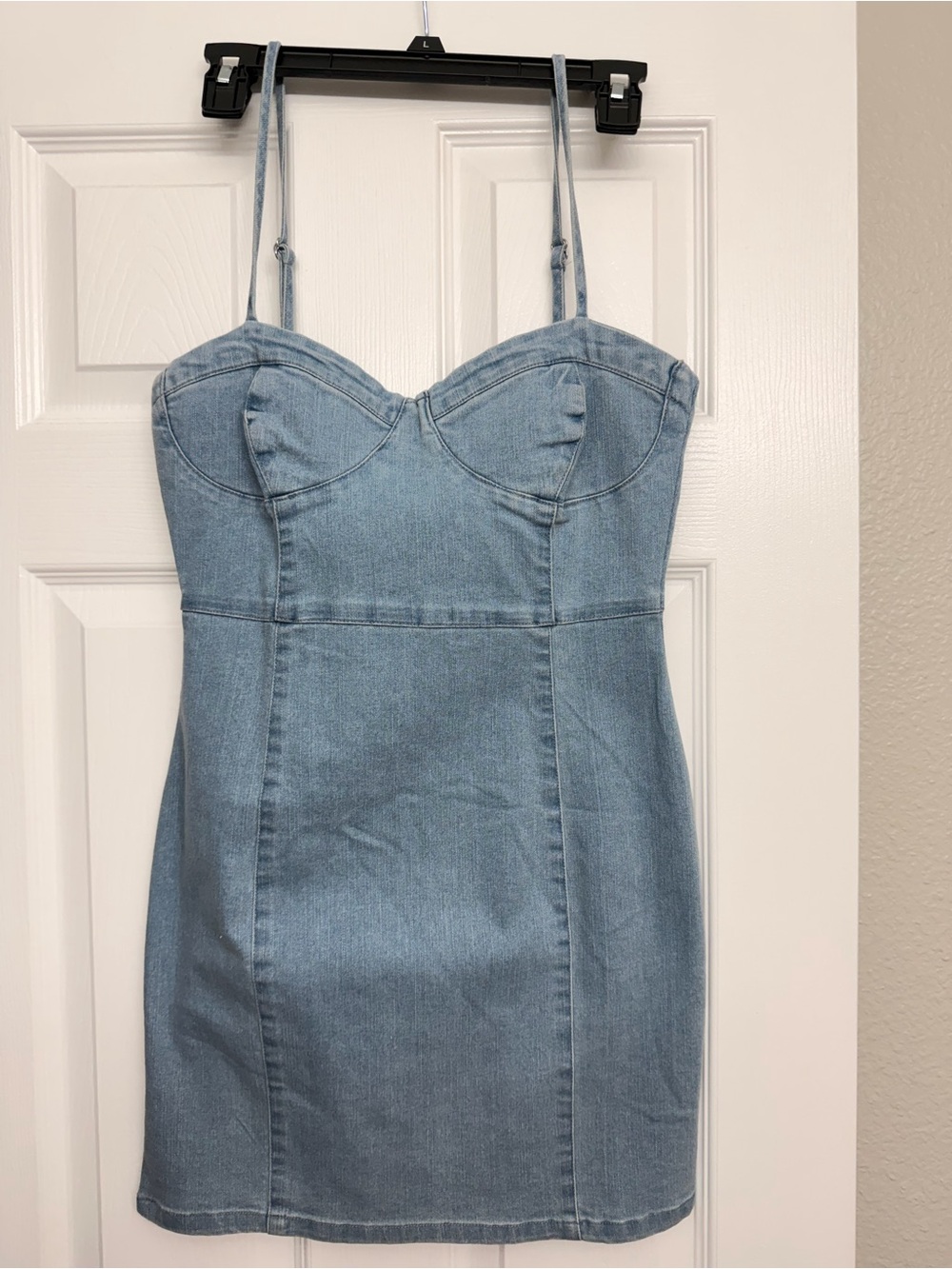 Forever 21 Light Blue Denim Mini Dress